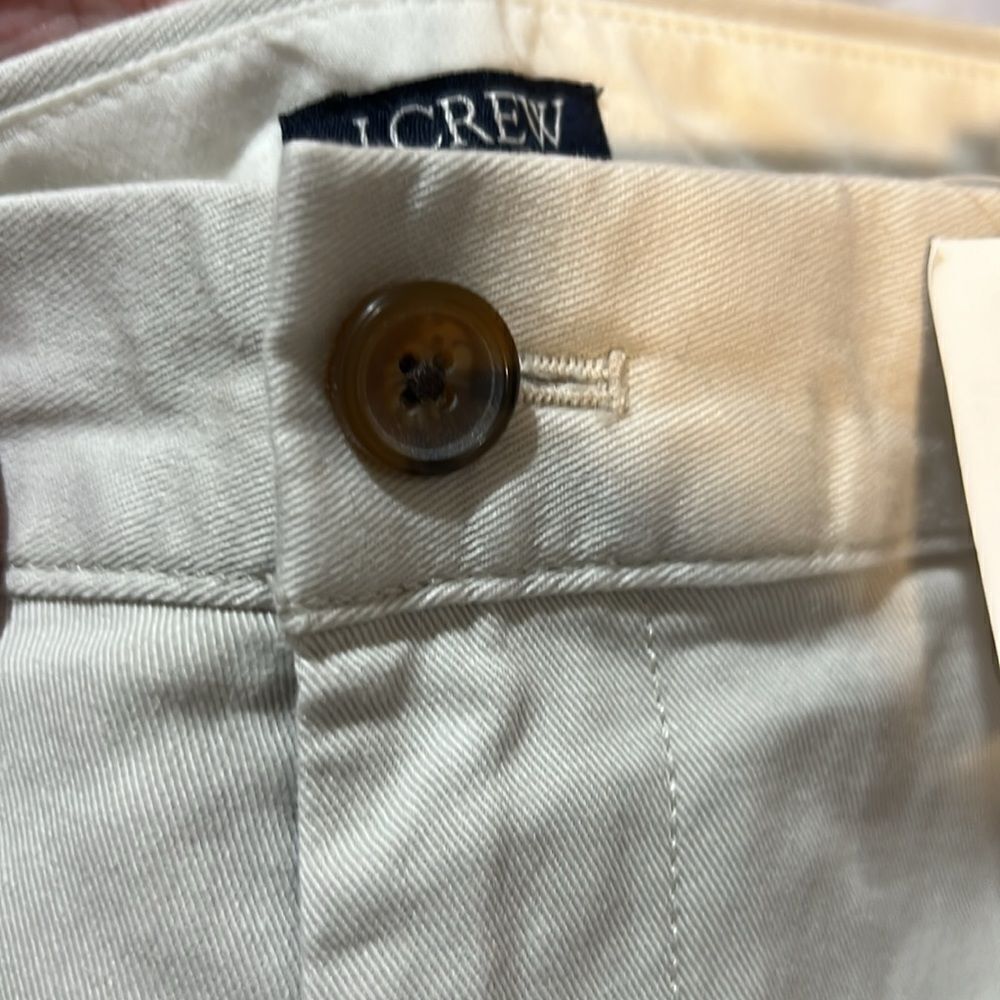 J. Crew factory Straight-fit flex chino pant in Stone NWT size 38/32 - Picture 10 of 14